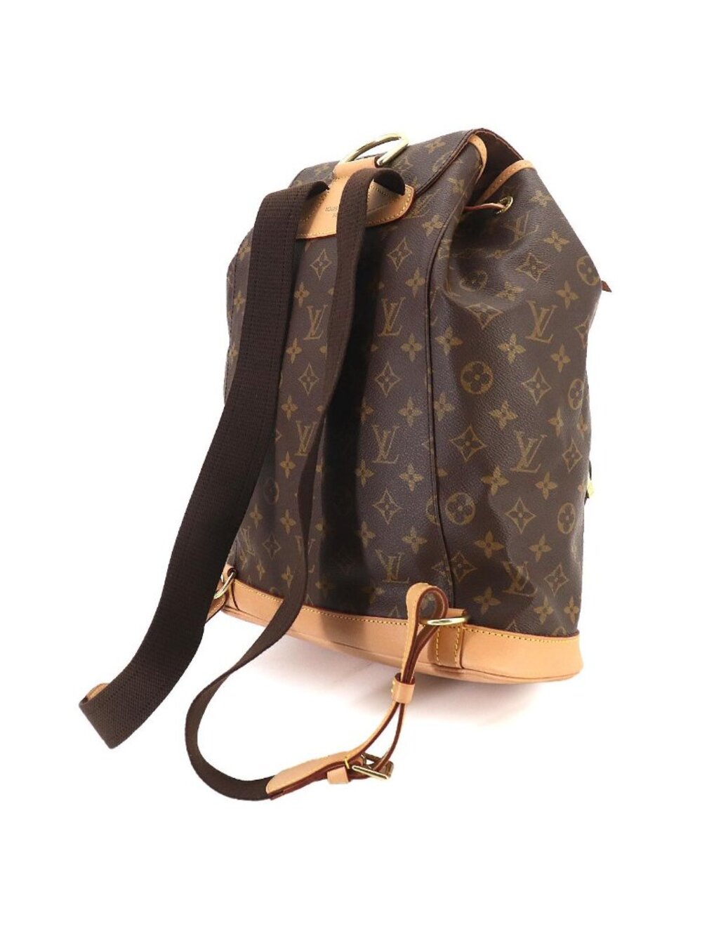 Louis Vuitton Monogram Montsouris GM Backpack Brown - Picture 3 of 10
